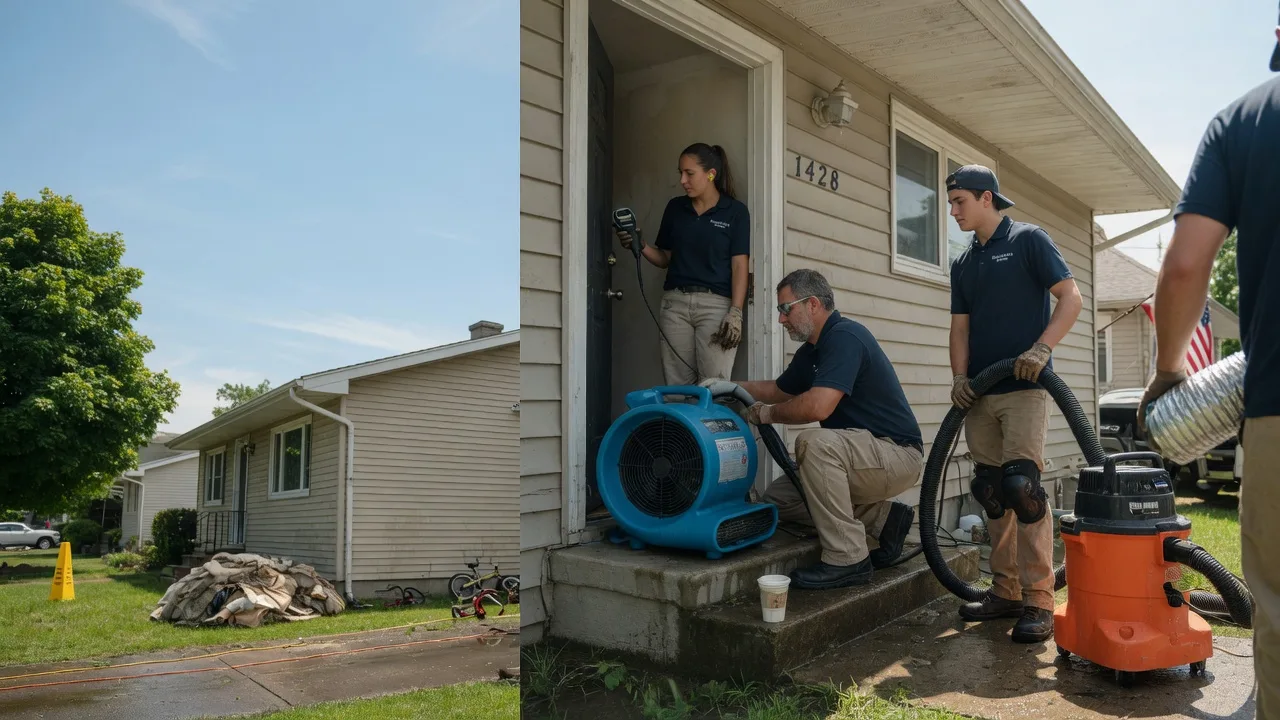 Water Damage Restoration in Odd, WV near me